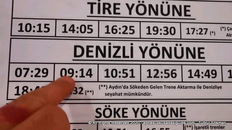 train-timeble-for-ephesus-from-izmir-airport